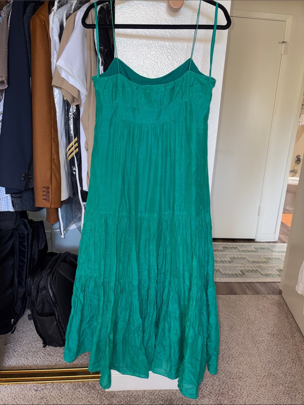 Ralph Lauren Lauren Green Summer Dress - Picture 2 of 3